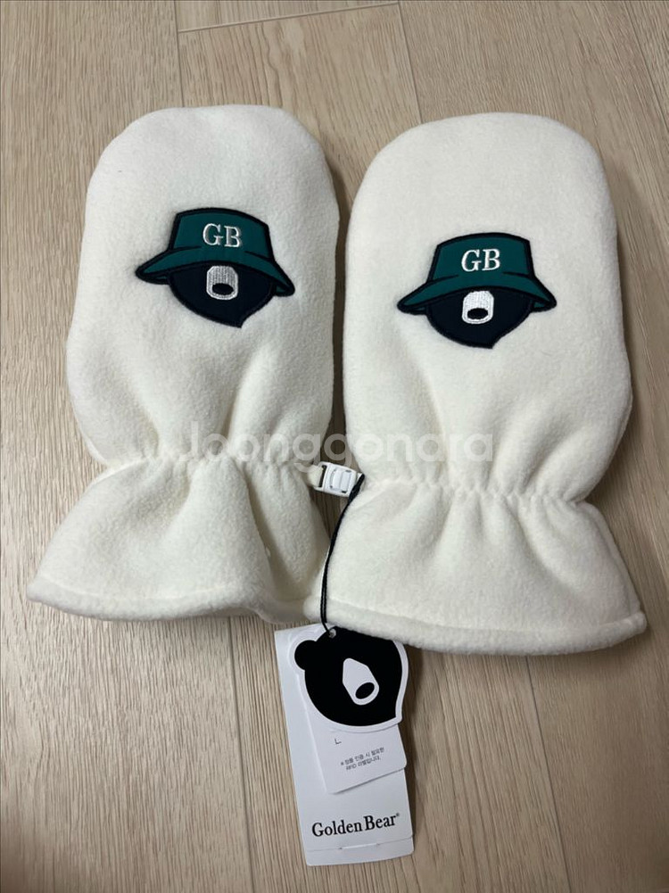 골든베어 방한장갑(아이보리)--0
