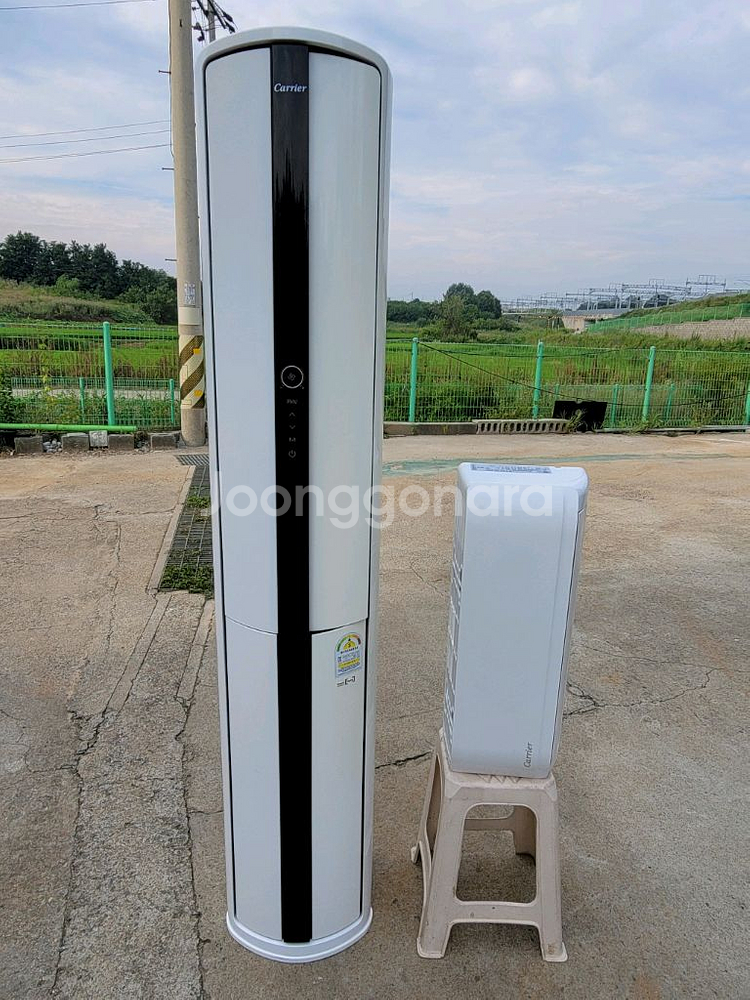 무료배송설치2020,7 캐리어 인버터 에어컨18평+6평--0