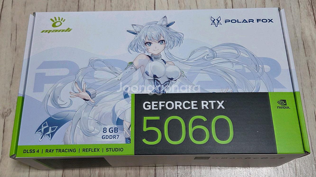 만리 RTX 5060 폴라폭스 미개봉 팝니다.--0