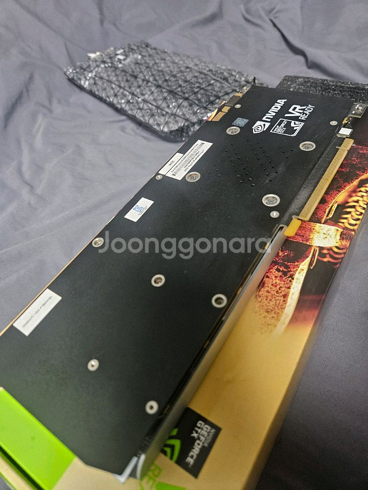 Manli GTX 1080 8GB 그래픽카드 판매합니다--5