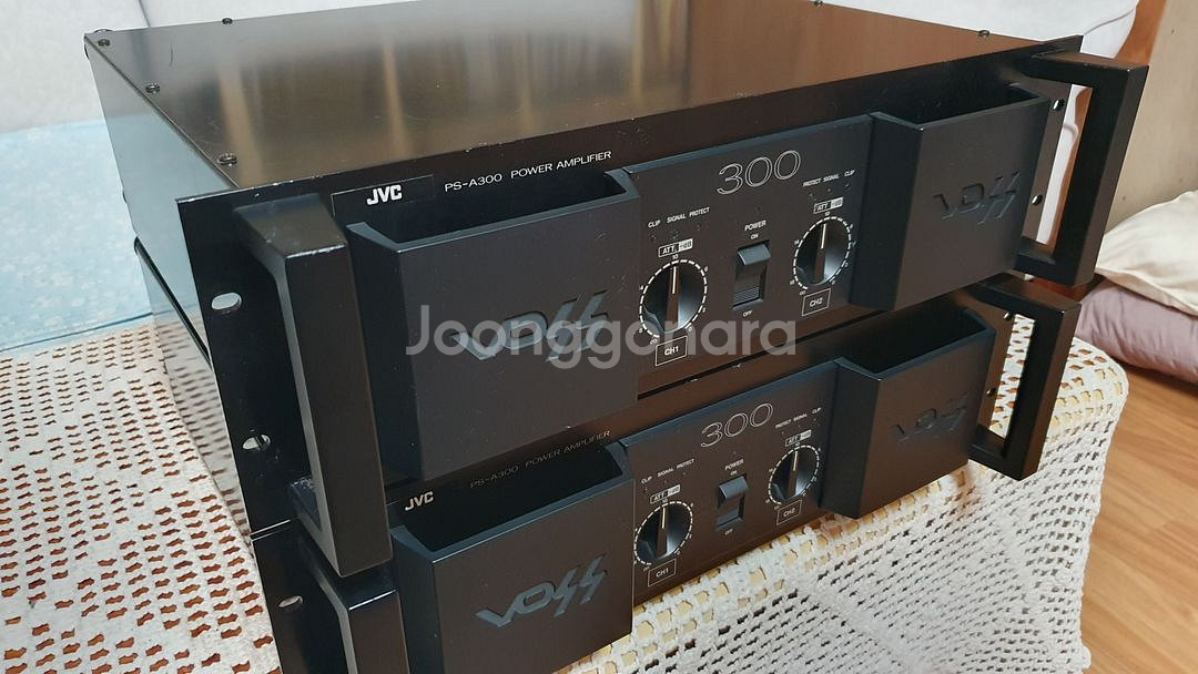 음질좋은 빅터 VICTOR PS-A300 파워앰프 2대--1