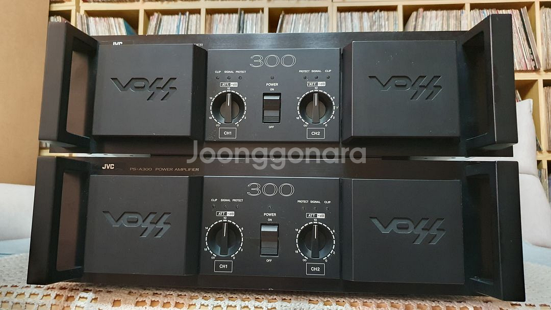 음질좋은 빅터 VICTOR PS-A300 파워앰프 2대--2