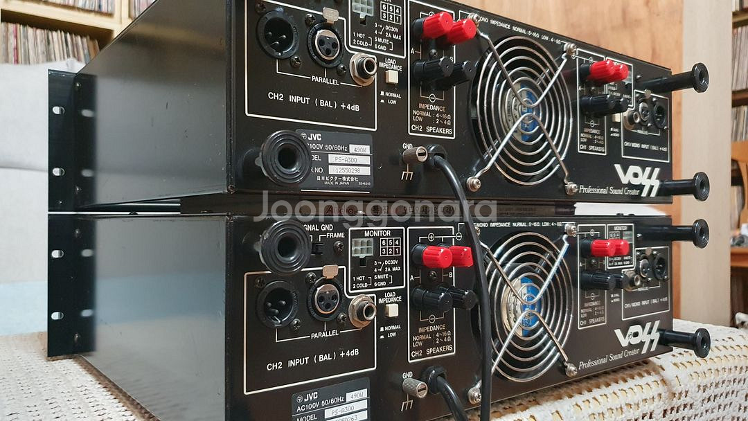 음질좋은 빅터 VICTOR PS-A300 파워앰프 2대--4