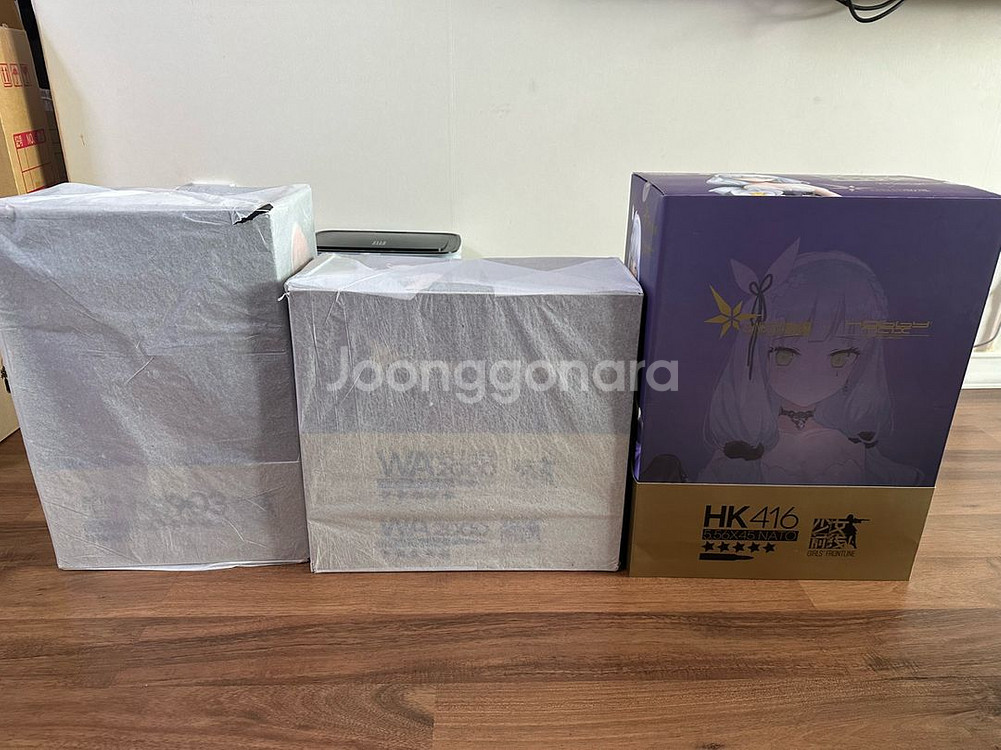 미개봉)소녀전선 1주년 드레스 피규어 3종 일괄--0