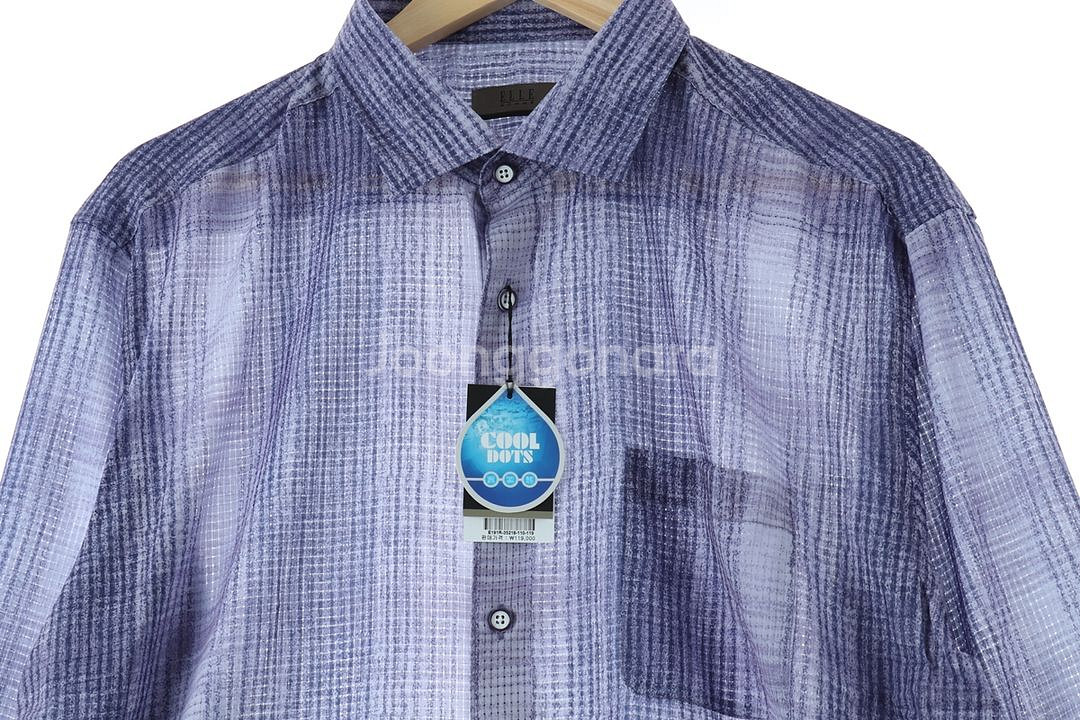 (2XL) 엘르 셔츠 남방 새상품 통풍 얇은--2