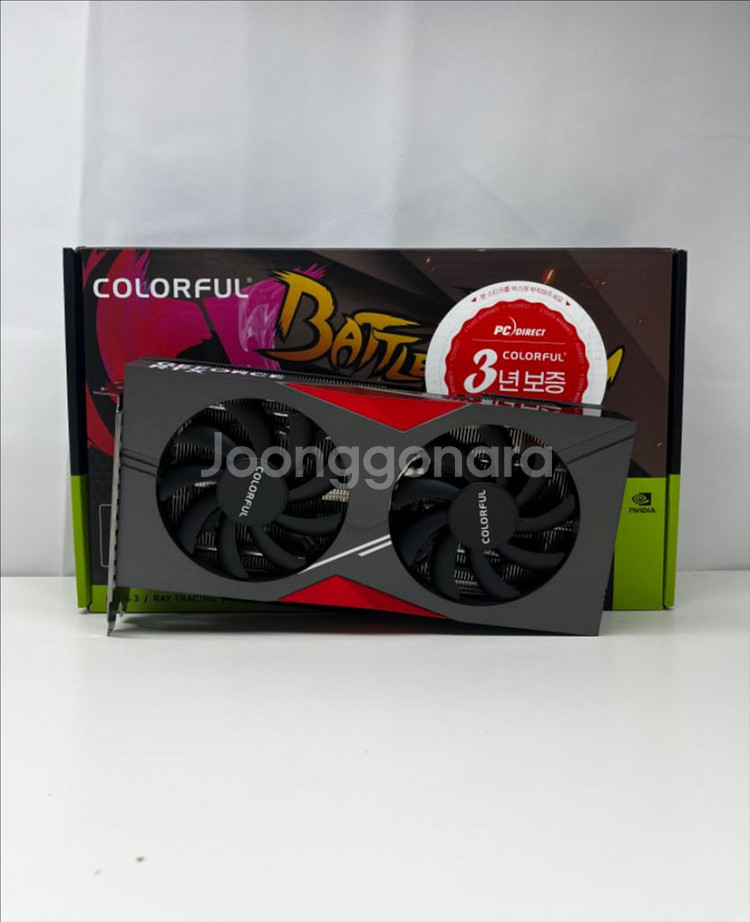 컬러풀 RTX 4060Ti 8GB 그래픽카드--0