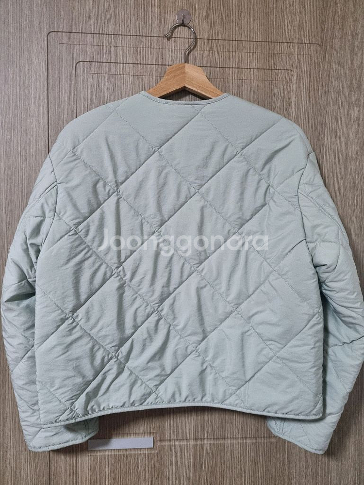 MNG 경량 패딩 퀼팅 점퍼(S) 민트--1