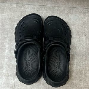 (240) 1회 착용) 크록스 에코클로그 블랙