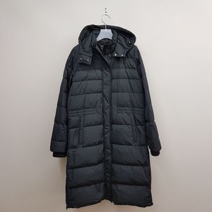 띠어리(Theory) 덕다운 롱 패딩코트 M사이즈