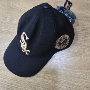 MLB 블랙 모자 미사용