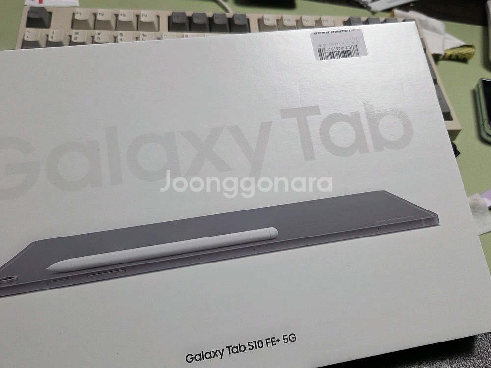 갤럭시탭s10fe플러스 5g 단순개봉판매--3