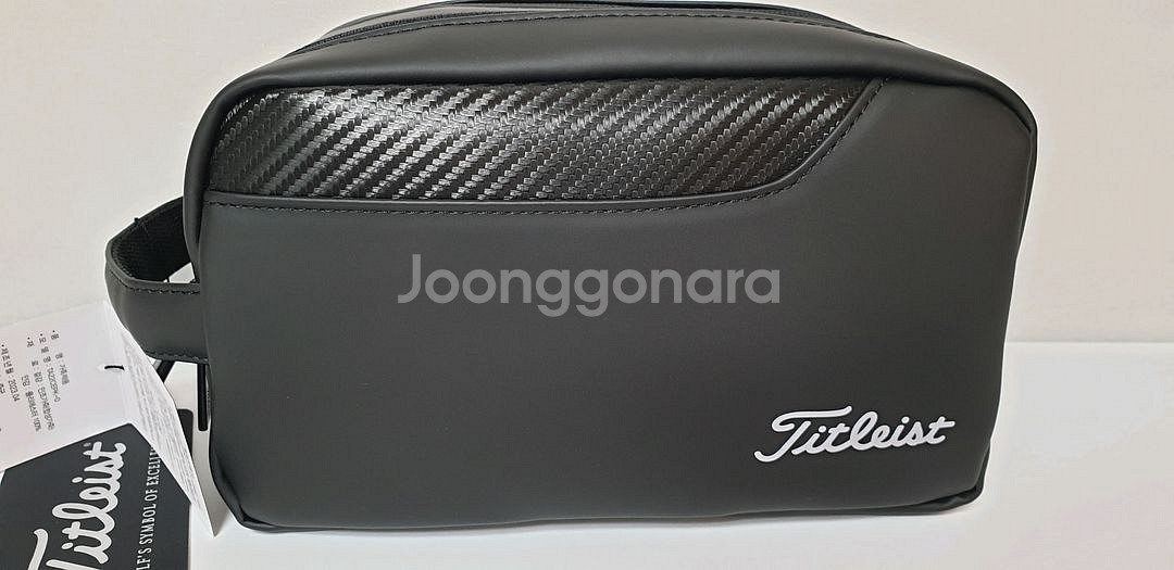 (새상품)타이틀리스트 골프 파우치 블랙--3