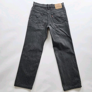 리바이스 청바지 흑청 일자 사이즈28 R1780