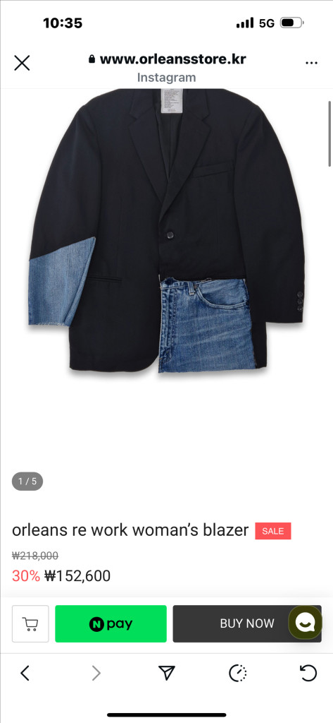 Orleans store리워크 블레이저 2size--5