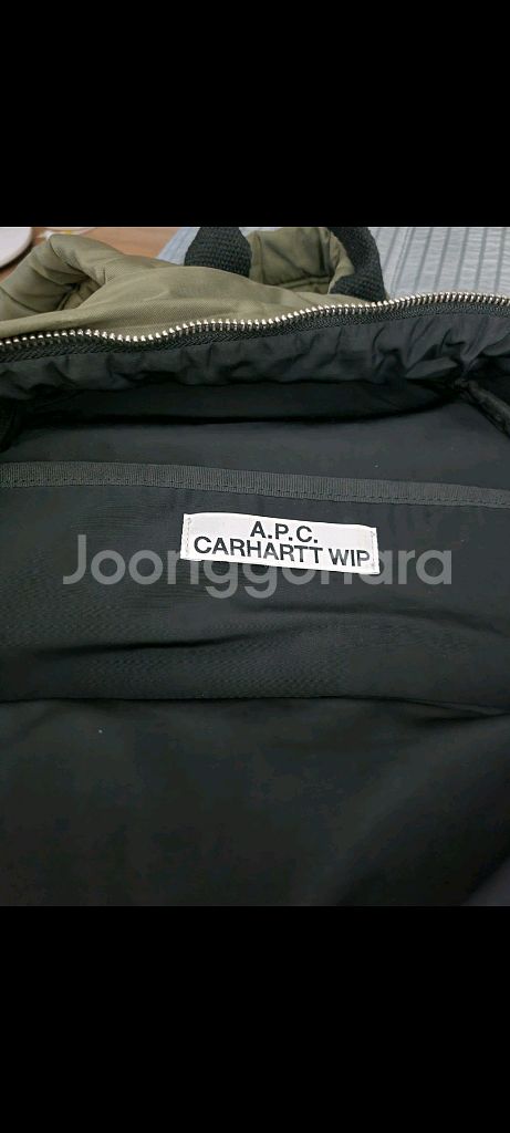 아페쎄 칼하트 배낭 백팩 apc carhartt--4