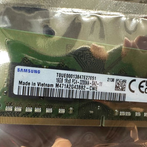 노트북용 삼성 ddr4 16g 3200 1개 팝니다