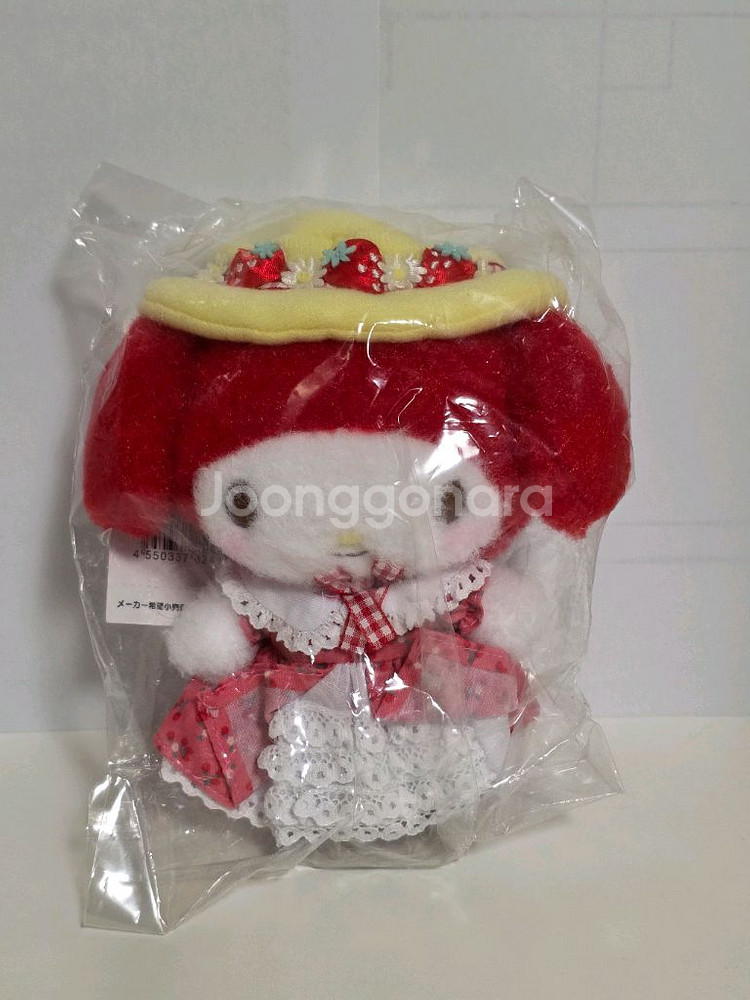 [산리오] 마이멜로디 생일 아카메로 마스코트 인형--4