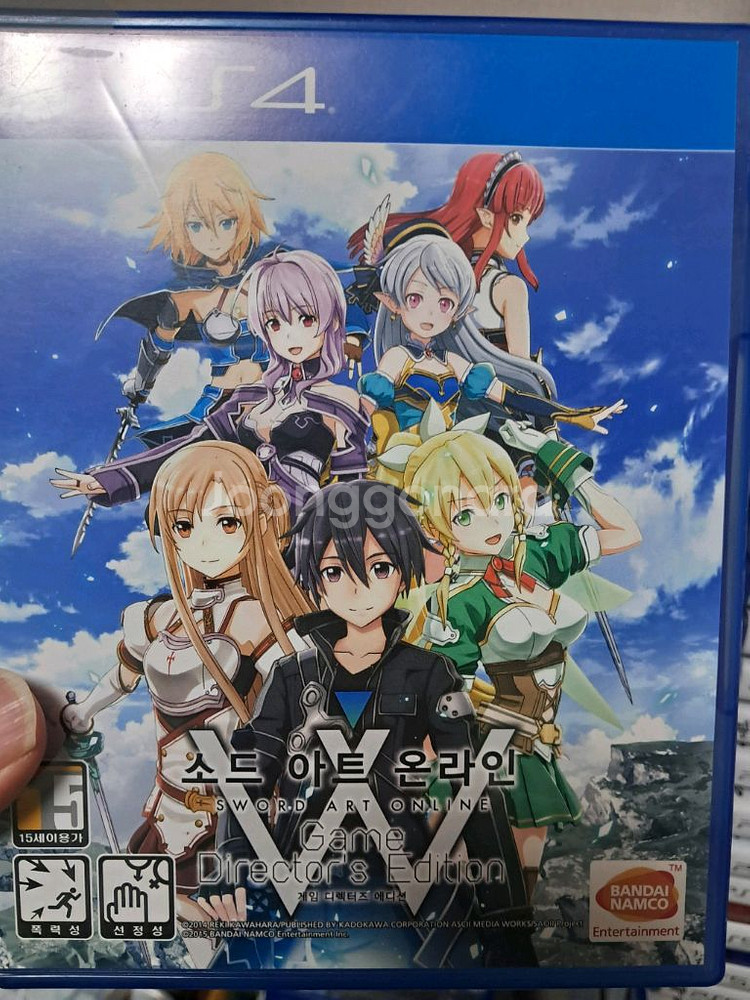 ps4 소드 아트 온라인 게임 디렉터즈 에디션 일본자막--0