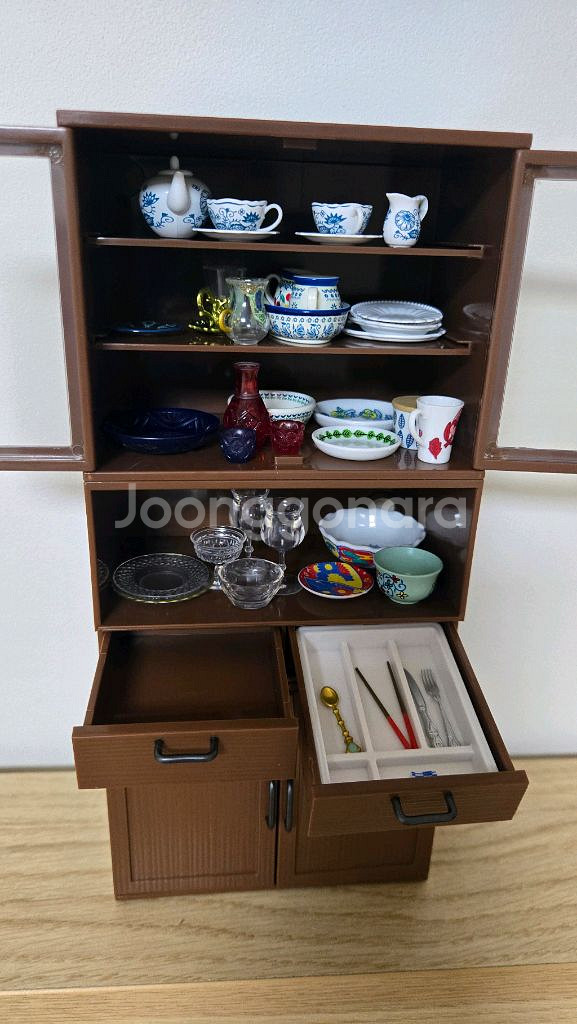리멘트 식기장 동경하는 식기 컬렉션 식완--3