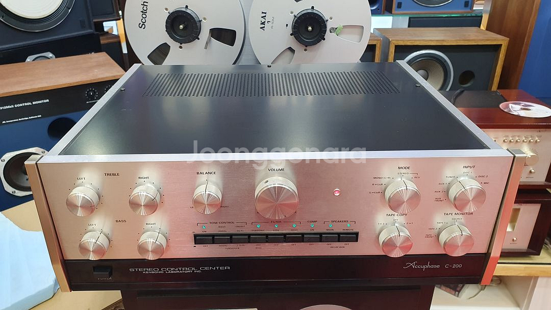 아큐페이즈 C-200프리앰프/초민트급/재입고--1