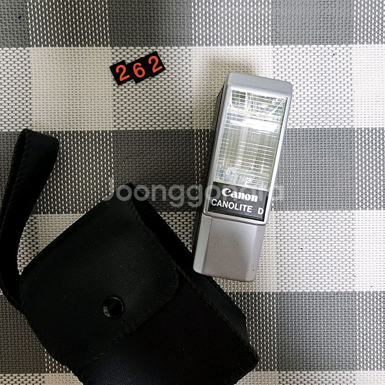 캐논 캐노라이트 D 스트로브 플래시 파우치포함--0