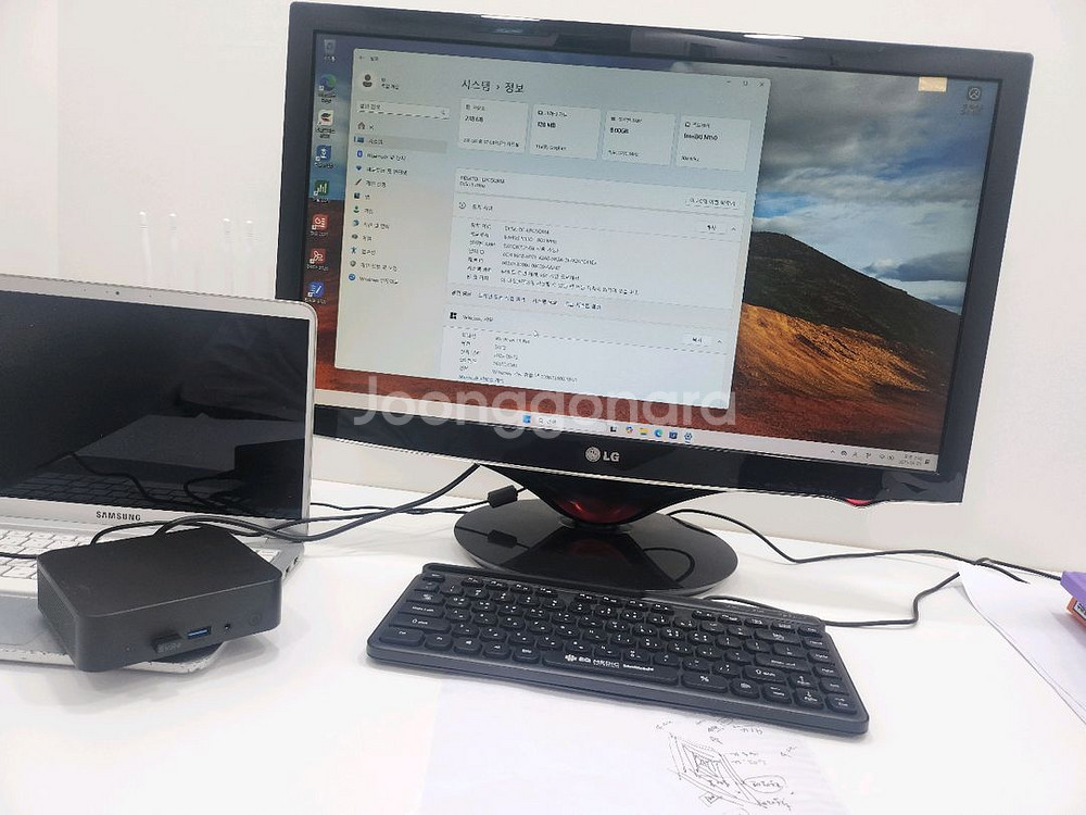 미니PC(N150, 8램 256SSD, 삼성부품 교체)--4