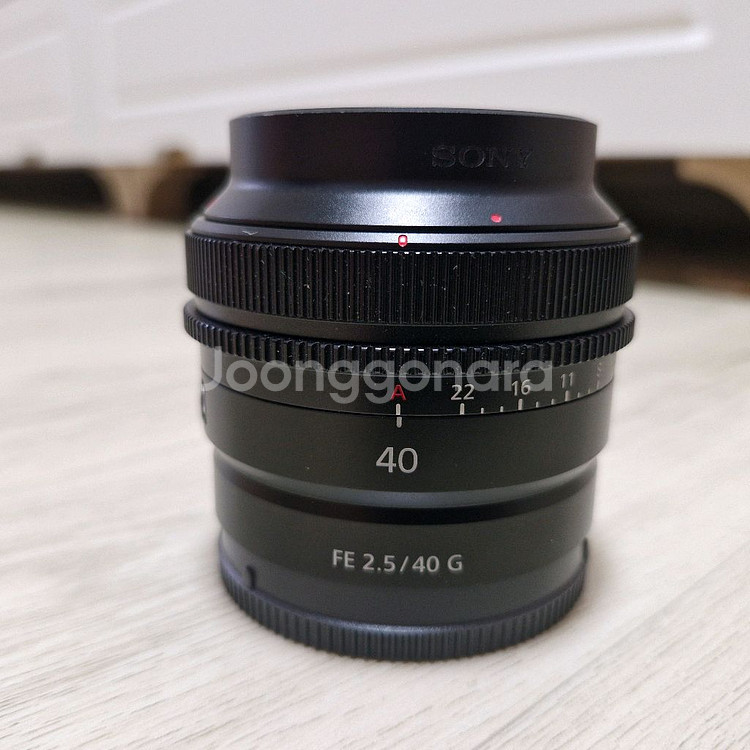SONY FE 40mm F2.5 G 직거래시 58만원--2