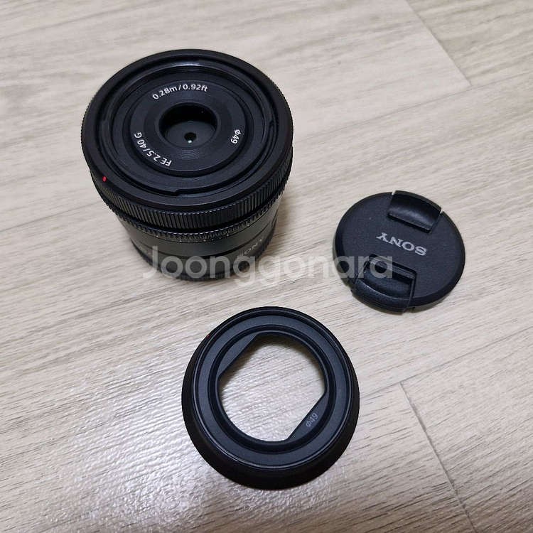 SONY FE 40mm F2.5 G 직거래시 58만원--4