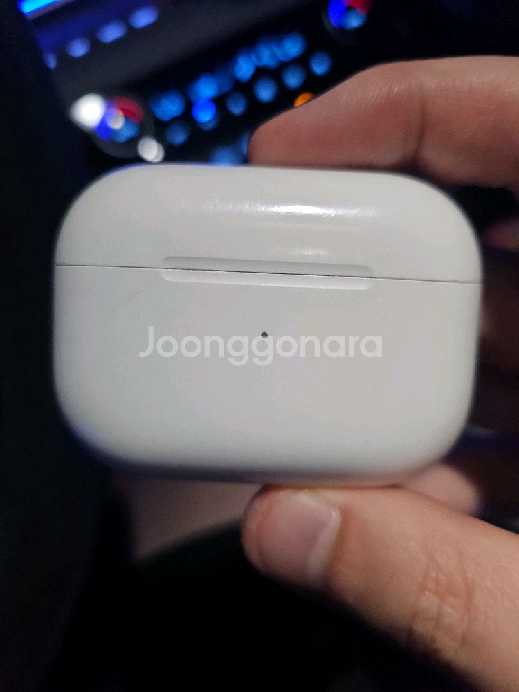 에어팟프로1 본체 정품 작동잘됨--0