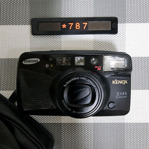 삼성캐녹스 Z 145 파노라마 필름카메라 파우치포함