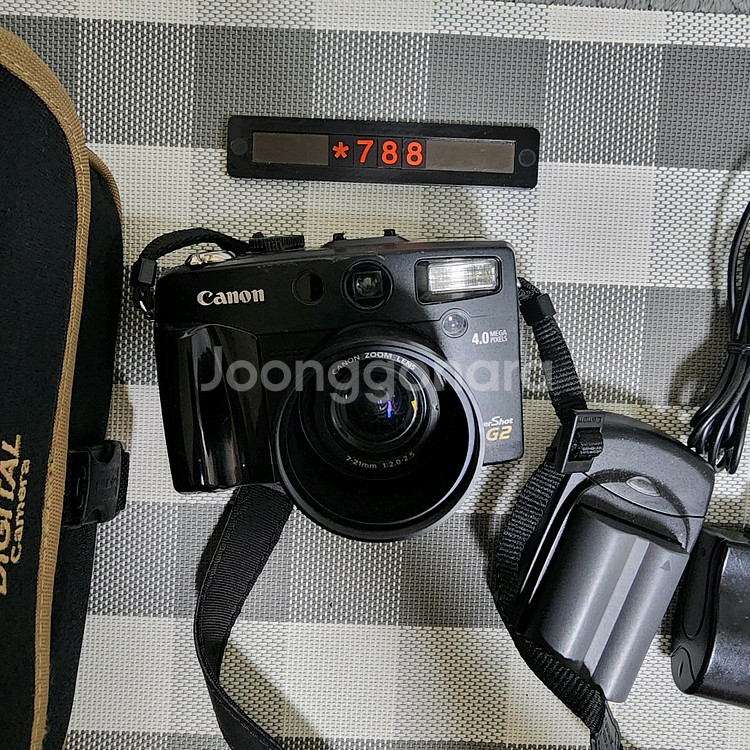 캐논 파워샷 G2 디지털카메라 파우치포함--8