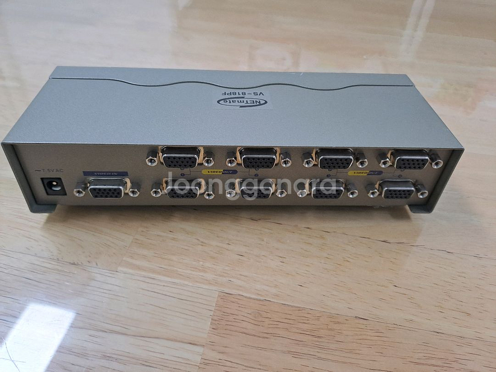 Netmate 8포트 RGB 비디오 분배기--0