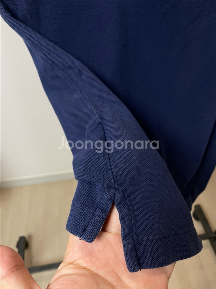 폴로 랄프로렌 스키니 폴로 여성 네이비 반팔 카라티--9
