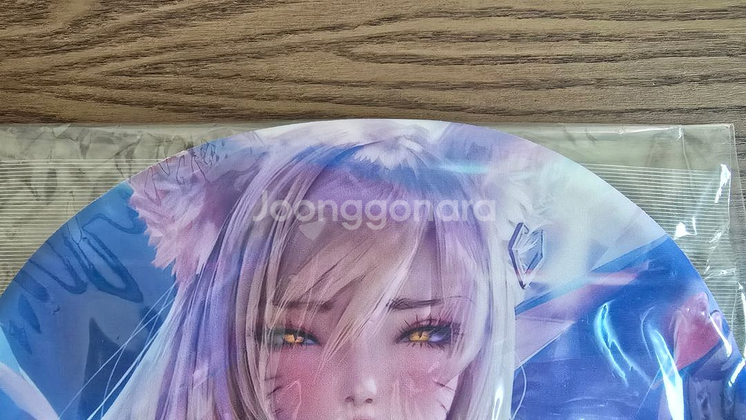 리그오브레전드 kda 아리 입체 마우스패드--0