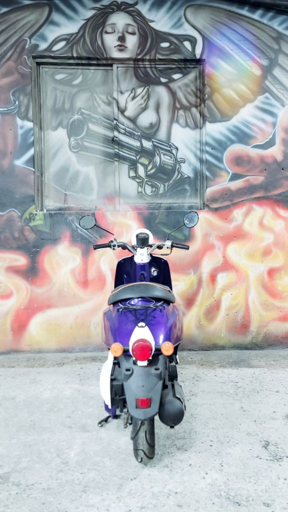 혼다 투데이/50CC/클래식/06년식/보라/여자스쿠터 이미지