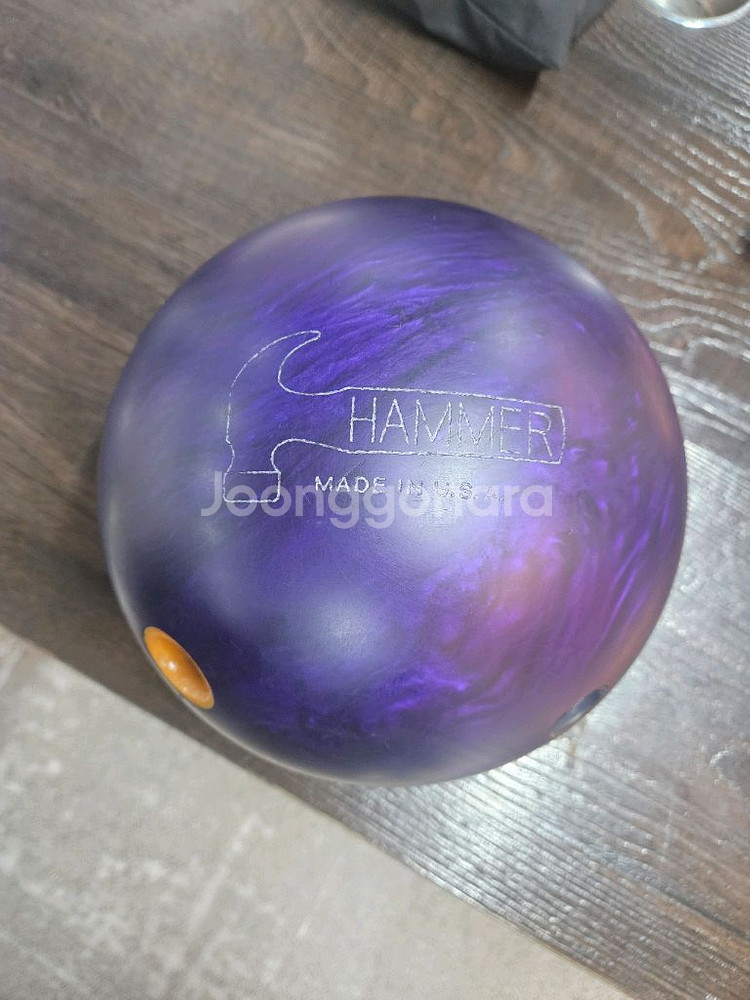 볼링공 햄머퍼플 오리지널15P 팝니다--1