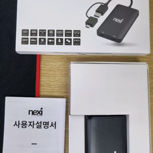 넥시 USB 3.0 to Dual HDMI 컨버터(NX