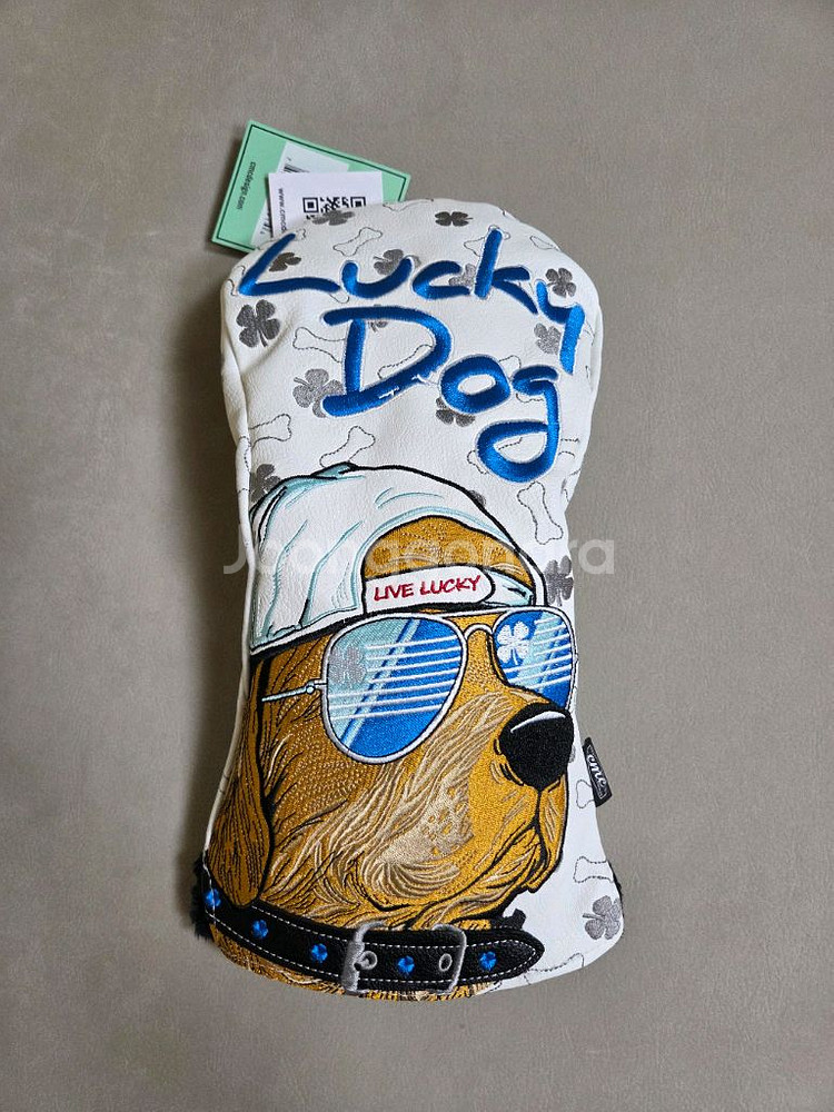 CMC Lucky Dog 골프 드라이버 헤드커버--0