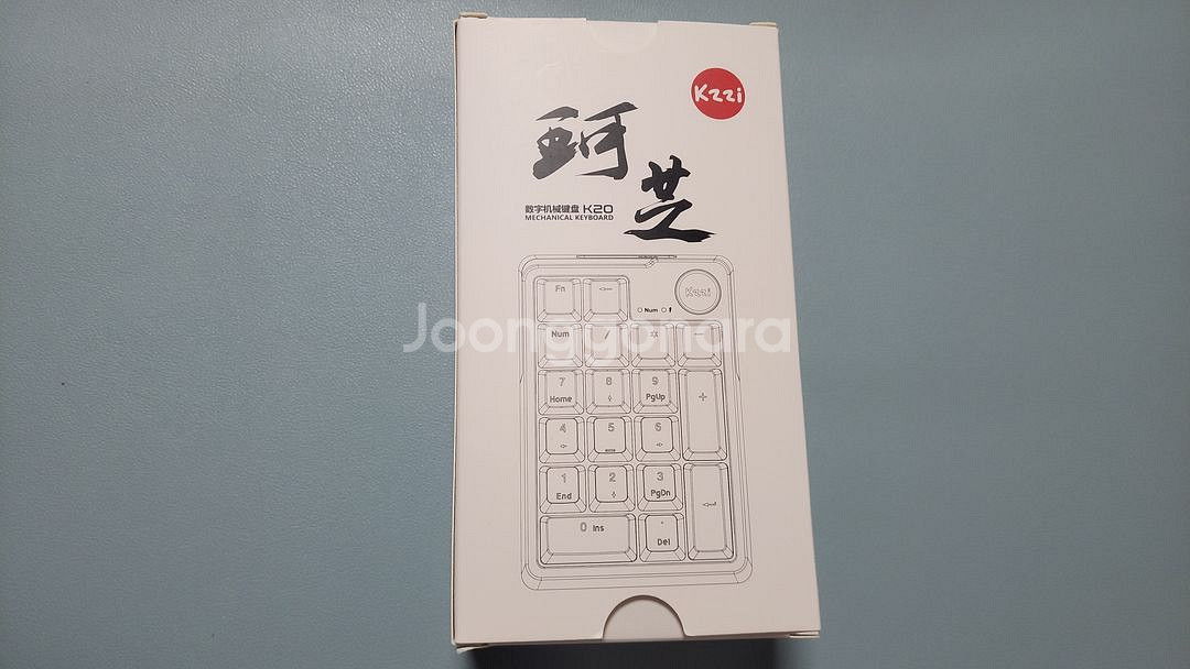 KZZI K20 유무선 노브 키패드/숫자패드 택포--2