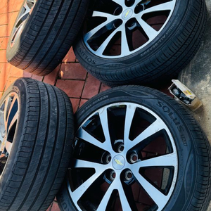 245/45 r18 말리부 순정 휠타이어 세트로 판매