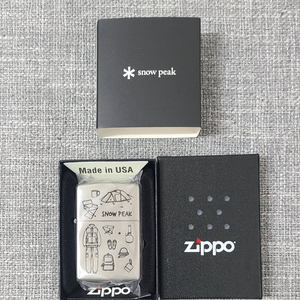 스노우피크 x Zippo 콜라보 라이터