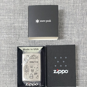 스노우피크 x Zippo 콜라보 라이터