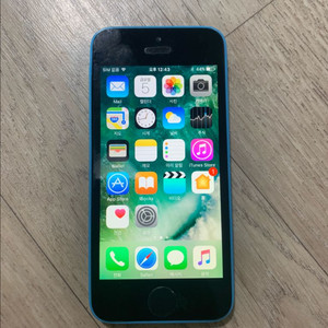 아이폰 5C 블루 16기가