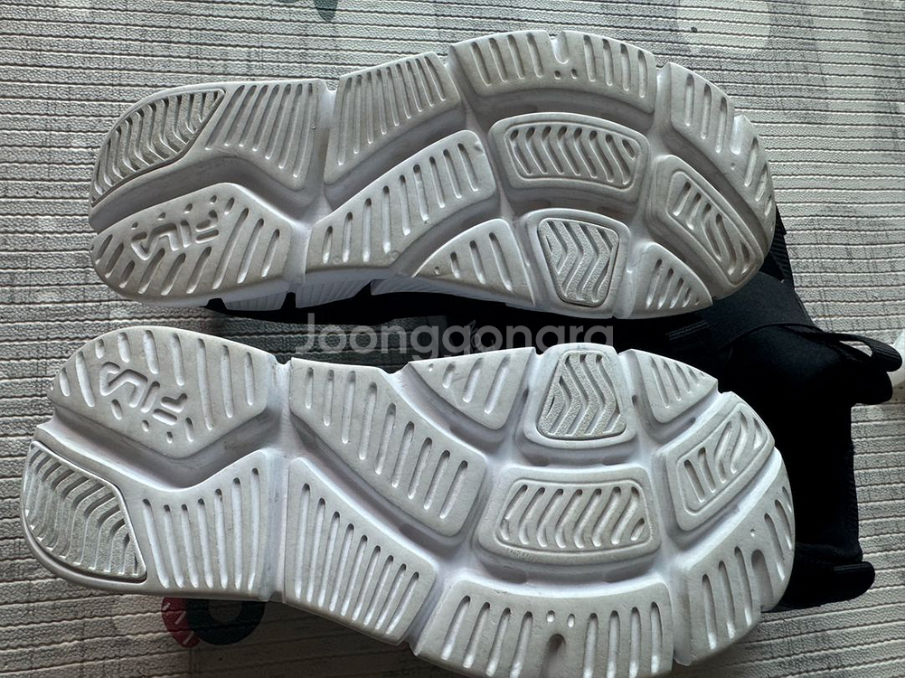 휠라 피어플렉스 키즈 검정색 230mm--2