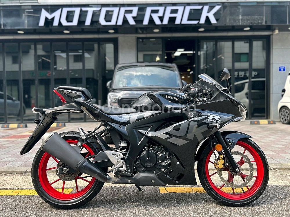 스즈키 GSX-R125 23년 1만km 깔끔한 검빨차량--0