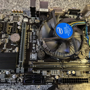 스카이레이크 6500 CPU+ H110M 메인보드 판매