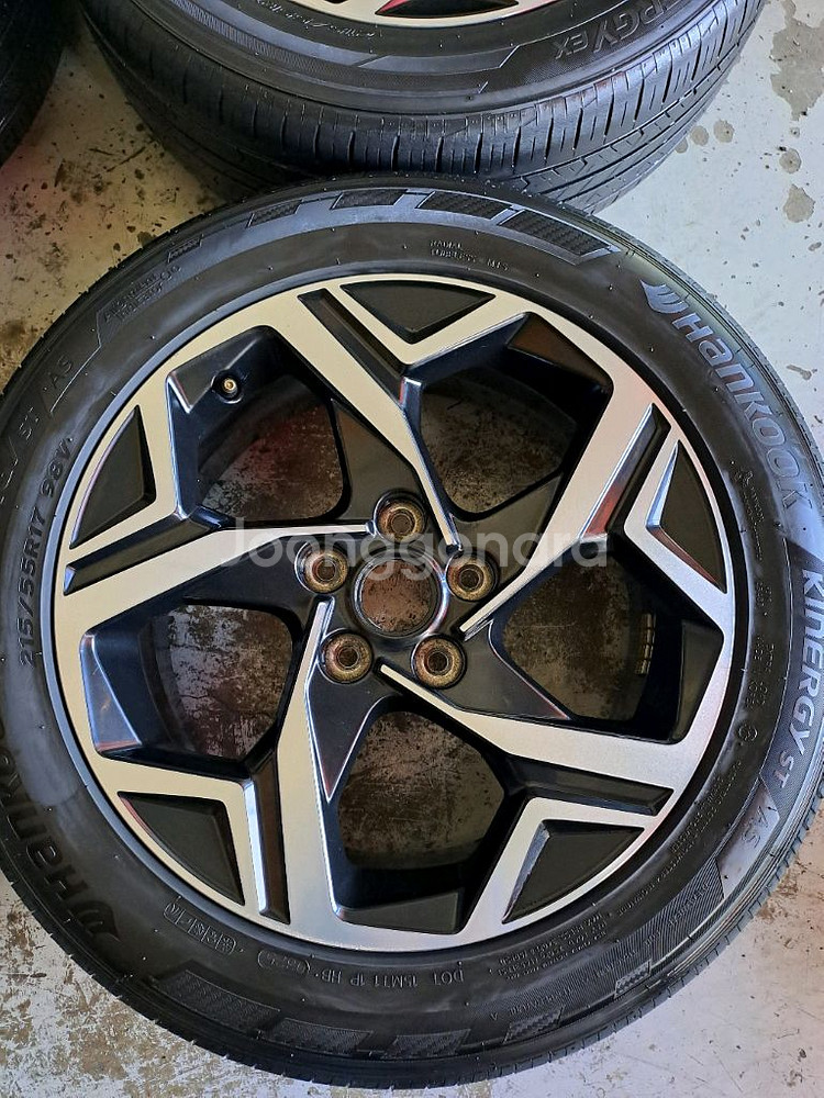 k5 쏘나타용 17인치휠타이어--3