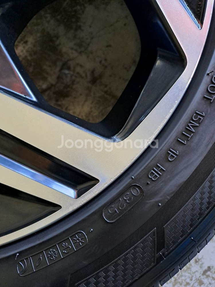 k5 쏘나타용 17인치휠타이어--6