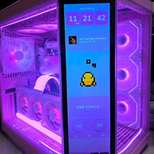 9800X3D 5080 핑크Y70 본체 팝니다