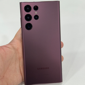 갤럭시S22울트라 256GB 버건디 가성비폰 23만원